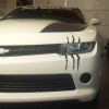 Camaro monster Headlight Scratch Decal