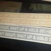 CHEVY DOORSILL KICKPLATE GET IN, SIT DOWN, SHUT UP & HOLD ON Decal