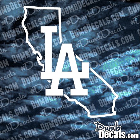 LA Los Angeles Cali Decal