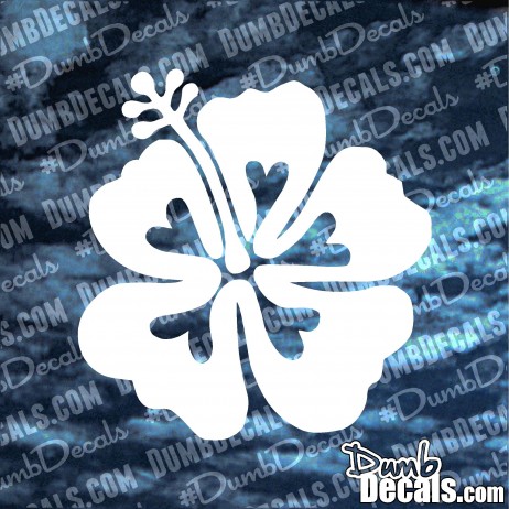 Hibiscus Flower Decal