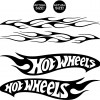 Camaro Hot Wheels Graphics body kit decal