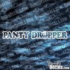 Panty Dropper one line Decal