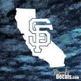 California San Francisco Giants SOLID Decal