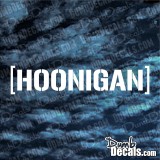 Hoonigan Windshield Decal