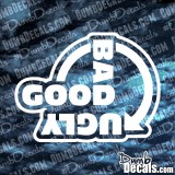 Good Bad Ugly Jeep Upside Down Decal