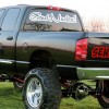 SEND NUDES truck Decal windshield funny
