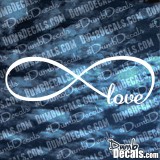 Infinity Love Decal