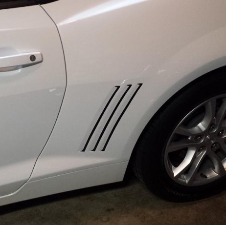 Chevrolet Chevy Camaro Gills Decal 2010-2015