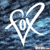 Fox Heart Decal