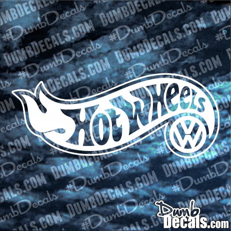 VW Hot Wheels Decal