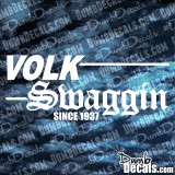 VW Volk Swaggin Decal 1944