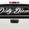 Dirty Diesel truck window Decal