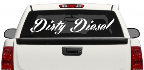 Dirty Diesel Decal - DumbDecals.com