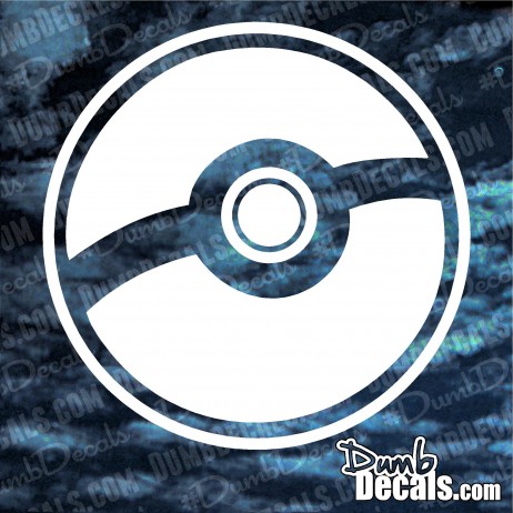 Pokeball Decal Pokemon GO