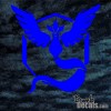 TEAM MYSTIC (BLUE ARTICUNO) Pokemon GO Decal