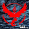 TEAM VALOR (RED MOLTRES) Pokemon GO Decal