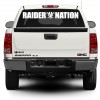 Oakland Raiders Nation Decal windshield